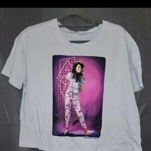 Saved By The Bell Blue Crop Tee